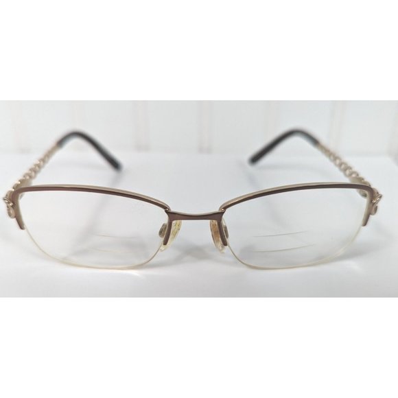 Brendel ESCHENBACH 902134 60 Brown Gold‎  Eyeglasses Glasses Frame Only - Picture 1 of 10